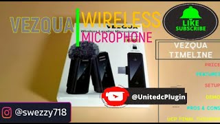 VEZQUA Wireless MICROPHONE REVIEW IN 4K OK [upl. by Nawaj]