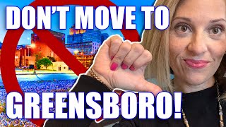 DONT MOVE TO Greensboro 2022 5 Cons of Living in Greensboro North Carolina  Living in Greensboro [upl. by Akem]