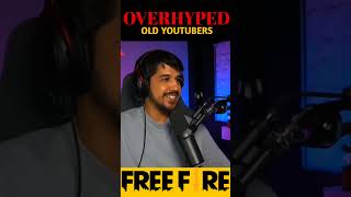 Old OVERHYPED YOUTUBERS🙋🏻😟 OLD PLAYER😥🔥 shorts trending freefire [upl. by Aneelad]