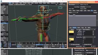 SoftFX for characters in Lightwave 3d [upl. by Alekin]