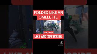 FOLDED LIKE AN OMELETTE cod callofduty mw3 gaming [upl. by Odessa759]