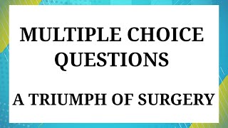 A Triumph of Surgery  James Herriot  Class 10 English Chapter 1 2023  24  MCQ [upl. by Anaiq]