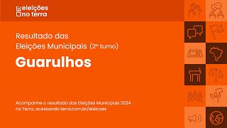 Resultado do 2° turno das Eleições 2024 em GuarulhosSP [upl. by Manup]