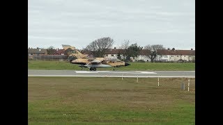 Saudi RSAF Tornado FINal sortie  BAE Warton 26319 [upl. by Enelrae450]