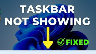 Taskbar Not Working Showing on Windows 11 Laptop Heres the Quick Fix Solution [upl. by Bar113]