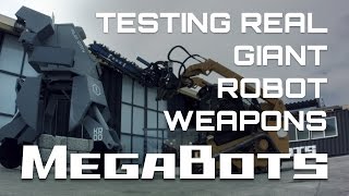 Testing Real Giant Robot Weapons Season 1 [upl. by Aisinoid]