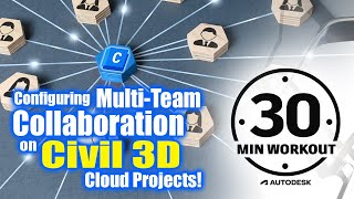 Configuring MultiTeam Collaboration on Civil 3D Cloud Projects [upl. by Ivanah]