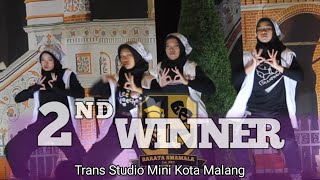 Barata Xtradamala Dance Team  2nd Winner Trans Studio Mini competition [upl. by Amador]