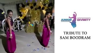 Jr Divinity Dancerz  Tribute to Sam Boodram Chutney Performance [upl. by Dorlisa107]