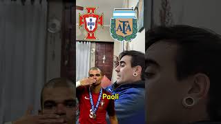 🏆Portugal 2018 vs Argentina 2018🏆 futbol football mundial argentina portugal messi cr7 fyp [upl. by Samal]