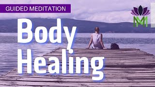 Pain Relief and Body Healing Guided Meditation  Mindful Movement [upl. by Eatnoid]