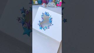 ♡ PAPER NOTES DOODLE ♡ Very Easy try it 💕✨ shorts tonniartandcraft craft art love [upl. by Ahcilef]