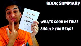 Good Vibes Good Life by Vex King  book summary  in Hindi  Booktube  Ronak shah [upl. by Esalb599]