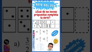 Reto Matemático matemáticas test adivinanza quiz [upl. by Anha350]