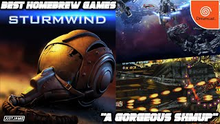 Sturmwind For The Sega Dreamcast is a Shooters Dream Game dreamcast segadreamcast homebrewgames [upl. by Ferren]