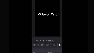 Write On TEXT  DaVinci Resolve for NOOBS  Tip 31 [upl. by Lindo672]