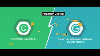 Grammarly Vs Ginger  Best Simple Grammar Checker Comparison [upl. by Hoebart448]