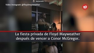 La fiesta de Mayweather  Prensa Libre [upl. by Lynnet]