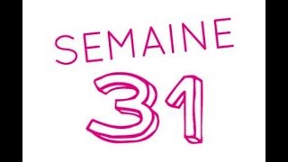 31éme semaine de grossesse  33ème semaine d’aménorrhée [upl. by Enileqcaj829]