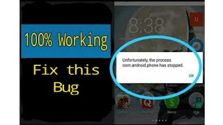 Unfortunately process comandroidphone has stopped Fix  NO Reset  💯 working trick  Try This [upl. by Elyac]