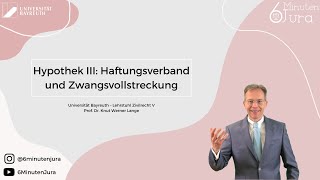 Hypothek III Haftungsverband und Zwangsvollstreckung [upl. by Odrarebe]