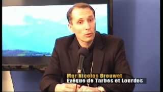 Diocèse de Tarbes et Lourdes  Mgr Brouwet  quotJe suis un homme heureuxquot [upl. by Ostap]