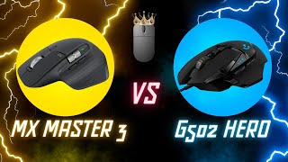 I Replaced The BEST Productivity Mouse With THIS  MX Master 3 VS G502 Hero [upl. by Nwahsad]