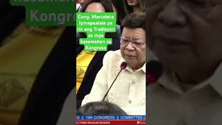 Cong Marcoleta on OVP Budget hearing vpindaysara congress politics congmarcoleta [upl. by Lancelot]