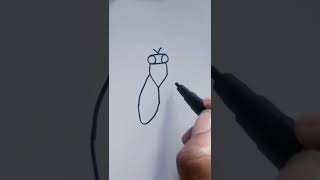 shorts how to draw housefly drawing [upl. by Isabeau217]