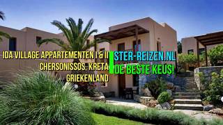 Ida Village Appartementen I amp II Chersonissos Kreta Griekenland  Ster Reizen [upl. by Polad]