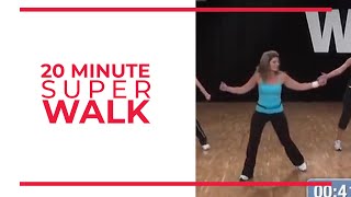 20 Minute Super Walk Walk at Home by Leslie Sansone [upl. by Nilhsa]