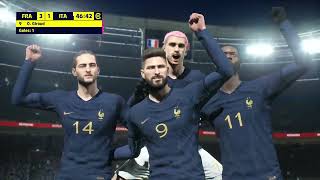 Francia 🆚 Italia  eFootball 2024 Gameplay [upl. by Virge621]