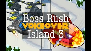 BTD6  Boss Rush  Blastapopoulos  Alpine Run  Island 3  89 [upl. by Eelahc]