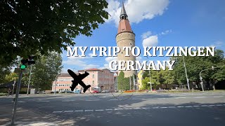 Kitzingen  Germany walk tour 4k 30fps گشت پیاده روی در زیبا کیتسنگین جرمنی [upl. by Adnilemreh335]