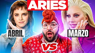 Aries de marzo vs Aries de abril ¿cuál es el MEJOR [upl. by Ahens]