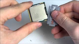 INTEL CPU KÖPFEN HASWELL IVY BRIDGE IHS REMOVAL 115011551156 TUTORIAL DEUTSCH HD [upl. by Aneehsyt]