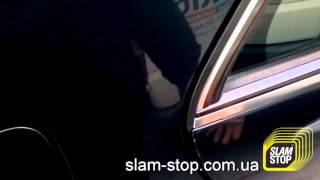 Доводчик двери на Mercedes S320 W220 – Дотяжка автомобильных дверей SlamStop [upl. by Pomona]