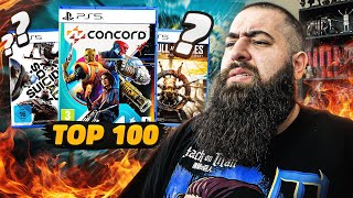 My Viewers Ranked The TOP 100 GAMES of all time [upl. by Aticilef]