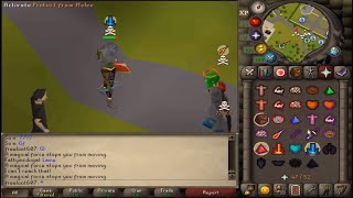 Scowled Pk Video 2 200M PKED  Osrs Pure Nhing [upl. by Nylegna264]