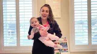 Left Torticollis Treatment Exercises for Babies Part 1  Stretches to Promote Left Rotation [upl. by Ultun]