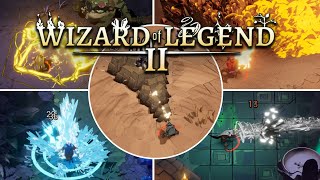 Wizard of Legend 2  All Arcana Elements  Early Access Gameplay [upl. by Abeh509]