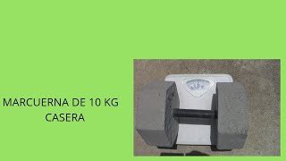 pesas de cemento de 10 kg tutorial paso a paso [upl. by Behlau]