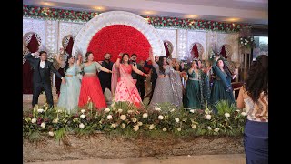 Wedding Sangeet Dance Performance Family Medley Bride Side [upl. by Saffier229]