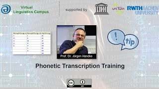 AI02  Phonemic Transcription Training [upl. by Gilbertina]