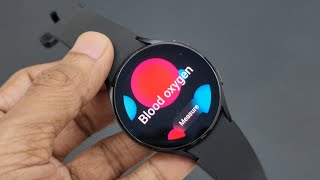 Galaxy Watch 45  How to Measure SpO2 oxygen saturation [upl. by Jardena]