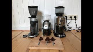 Test welche Kaffeemühle mahlt am feinsten Graef CM 800 Delonghi Dedica oder Solis Scala [upl. by Atihana264]