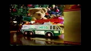 90S HESS CHRISTMAS COMMERCIAL Featuring the 1996 Hess Emergency Truck [upl. by Suneya]