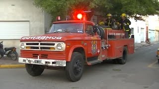 Salidas del móvil 2  Bomberos Voluntarios de Rojas [upl. by Arikal389]