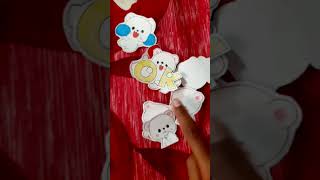 homemade DIY sticker tutorial diy shorts [upl. by Admana120]