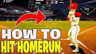 Super Mega Baseball 4 How to Hit HOMERUN [upl. by Lim573]